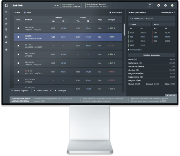 Plataforma Beenx no iMac
